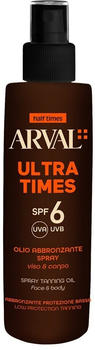 Arval Ultra Times Tanning Oil SPF6 (125ml)