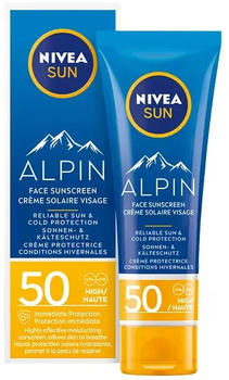 Nivea Sun Alpin Gesichtscreme SPF 50 (50ml)