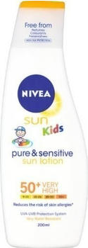 Nivea Sun Kids Pure & Sensitive Sonnenlotion LSF 50+ (200 ml)