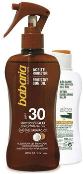 Babaria Sun Protective Coconut Oil SPF 30 (200ml) + After Sun (100 ml)