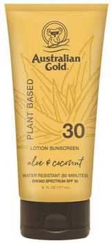 Australian Gold Plant Based Lotion Sunscreen Aloe & Coconut SPF 30 (177ml)