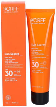 Korff Sun Secret Fluid Lotion Protective Anti Age SPF30 100 ml