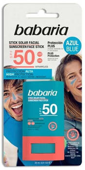 Babaria Blue Sunscreen Face Stick SPF 50 (20 ml)