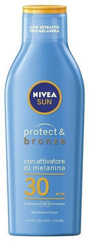 Nivea Sun Protect & Bronze Sun Milk SPF30 200ml