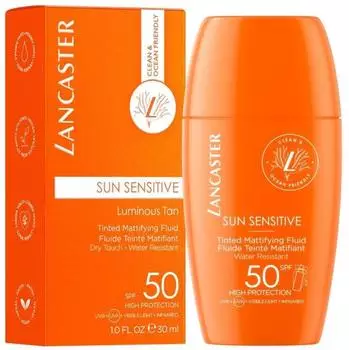 Lancaster Beauty Sun Care Sun Sensitive Tinted Mattifying Fluid SPF 50 (30ml)