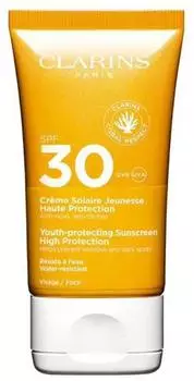 Clarins Cr&egrave;me Solaire Jeunesse Haute Protection Visage SPF 30 (50ml)