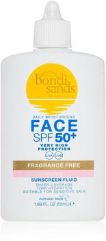 Bondi Sands SPF50+ Fragrance Free Tinted Face Fluid (50ml)