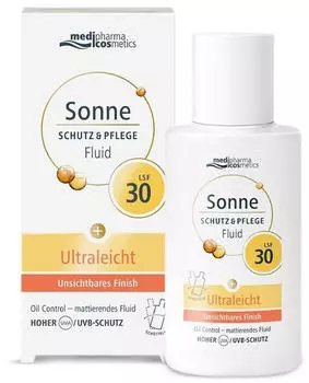 Medipharma Sonne Schutz & Pflege Fluid ultraleicht LSF 30 (50ml)