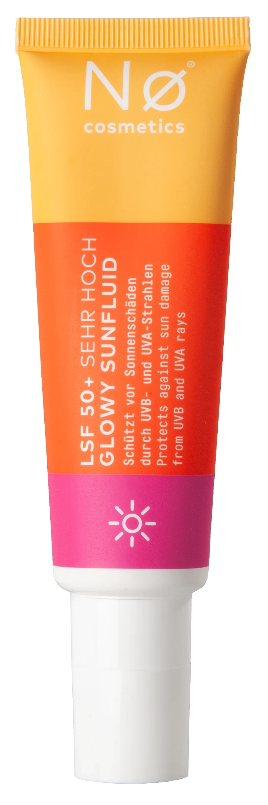 Nø Cosmetics Luminous Today Glowy Sunfluid SPF 50+ (50ml)