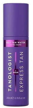 Tanologist Extra Dark Self Tanning Water 200 ml