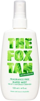 The Fox Tan Fragrance Free Mist tanning accelerator body spray 120 ml