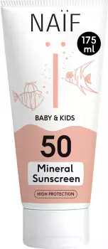 NAIF Baby & Kids Mineral Sunscreen SPF 50 (175 ml)