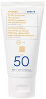 KORRES YOGHURT Get&ouml;nte Sonnencreme f&uuml;r das Gesicht SPF50 Sonnencreme 50 ml,