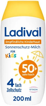 Ladival Empfindliche Kinderhaut Sonnenschutz-Milch LSF 50+ (200ml)