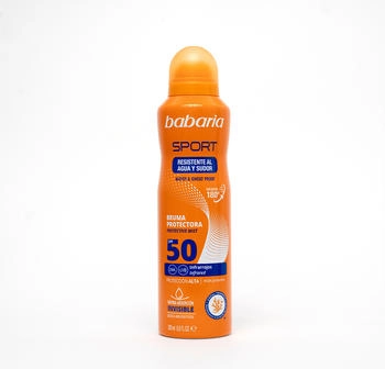Babaria Sport Sunscreen Mist SPF 50 (200 ml)
