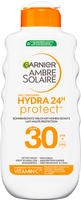 Garnier Ambre Solaire Hydra Protect Sonnenschutz-Milch 24h LSF 30 175 ml, Grundpreis: