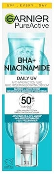 Garnier Pure Active BHA + Niacinamide Fluid Antiimperfezioni SPF50+, 40 ml