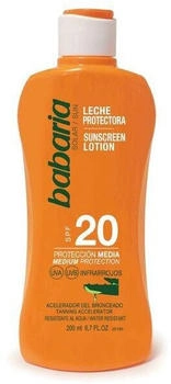 Babaria Sunscreen Body Lotion With Aloe Vera SPF 20 (200 ml)