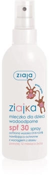 Ziaja Ziajka latte abbronzante in spray per bambini SPF 30 170 ml