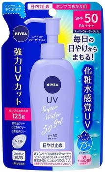 Nivea UV Super Water Gel SPF50 PA+++ Refill - 125g