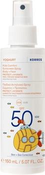 Korres YOGHURT Comfort Sun Spray for Kids Face&Body SPF50 (150ml)