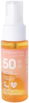 Alphanova Sun Glow tanning oil SPF50 (50 ml)
