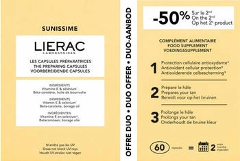Lierac Sunissime prep capsules (60 capsules)