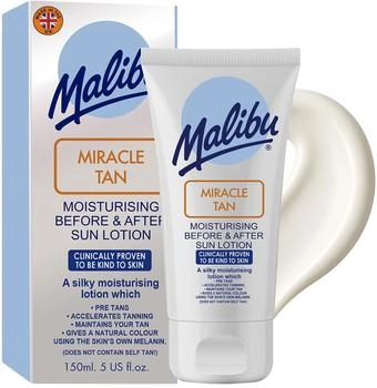 Malibu Miracle Tan Before & After Moisturising Sun Lotion 150 ml