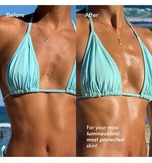 Coco & Eve Tan Boosting Anti-Aging Body Oil SPF 50 (150ml)