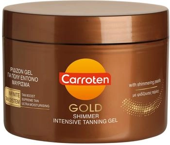 Sarantis Carroten Gold Shimmer Intensive Tanning Gel 150 ml