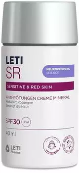 Leti Pharma SR Anti-R&ouml;tungen Creme Mineral SPF 30 (40ml)