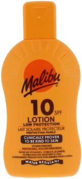 Malibu Low Protection Water Resistant Vitamin Enriched SPF 10 Sun-Screen Lotion 200ml
