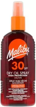 Malibu Dry Oil Spray tanning oil SPF 30 200 ml