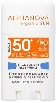 Alphanova Sun Glow Blue face stick SPF50+ (12 g)