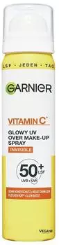 Garnier Vitamin C* Glowy UV Over Make-up Spray LSF 50+ (75 ml)
