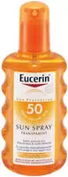 Eucerin Sensitive Protect Sun Spray Transparent LSF 50 200 ml