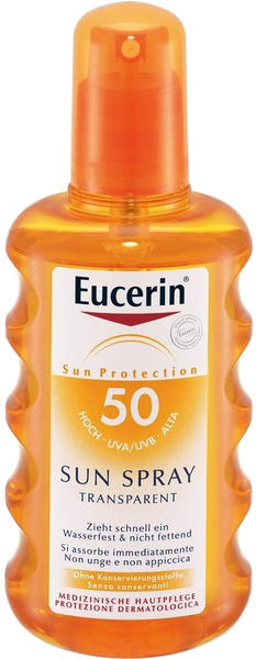 Eucerin Sun Spray Transparent LSF 50 (200ml)