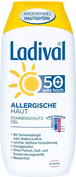 Ladival Allergische Haut Sonnenschutz Gel LSF 50+ (200ml) Test ❤️  Testbericht.de Mai 2022