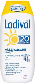 Ladival Allergische Haut Sonnenschutz Gel LSF 20 (200 ml)