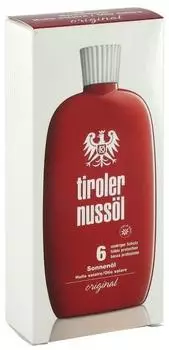 Tiroler Nuss&ouml;l original Sonnen&ouml;l LSF 6 (150ml)