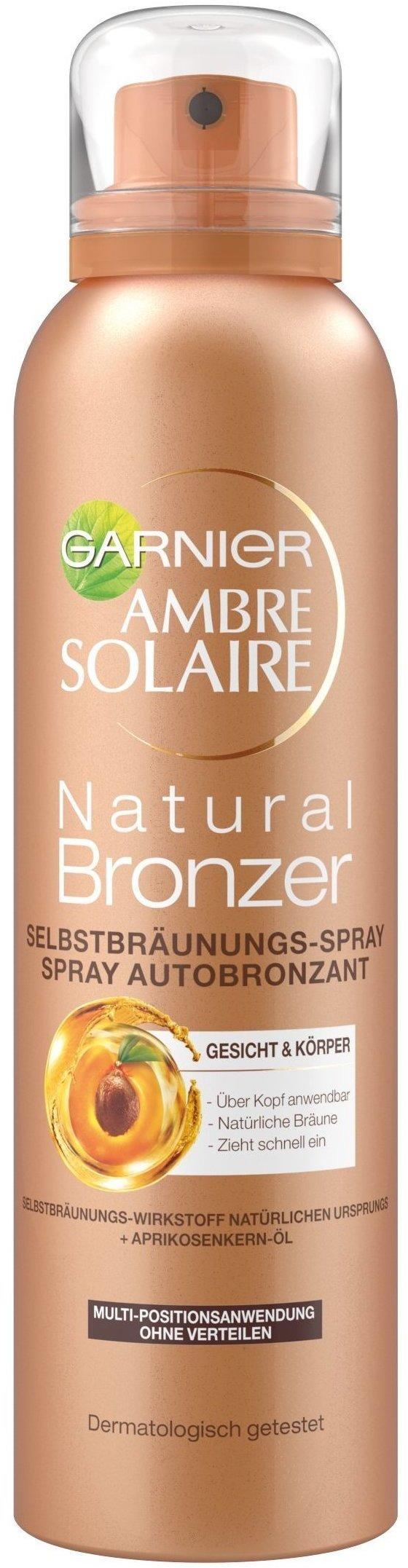 Garnier Ambre Solaire Natural Bräuner Spray (150 ml) Test TOP Angebote ab  5,28 € (März 2023)