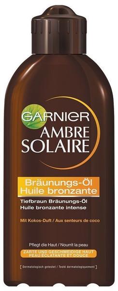 Garnier Ambre Solaire Delial Tiefbraun Bräunungsöl (200 ml) Test - ❤️  Testbericht.de Juni 2022