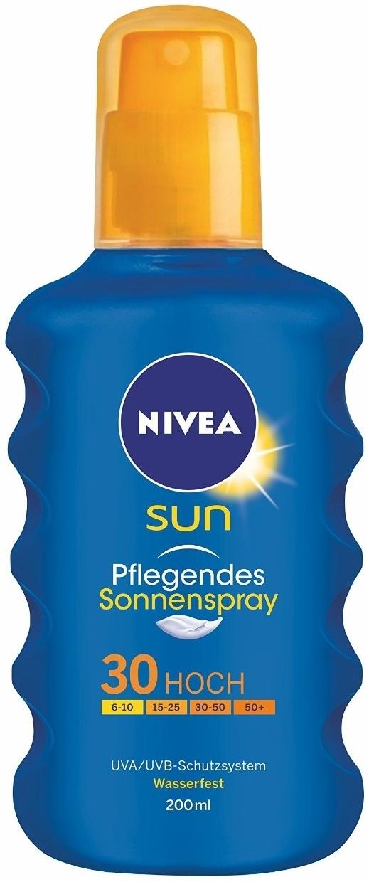 NIVEA Sun Pflegendes Spray LSF 30 200 ml Test Testbericht.de-Note: 84/100  vom (März 2023)