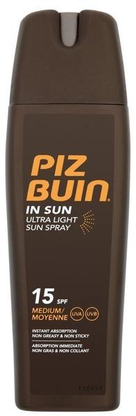 Piz Buin In Sun Ultra Light Oil Free Spray LSF 15 200 ml