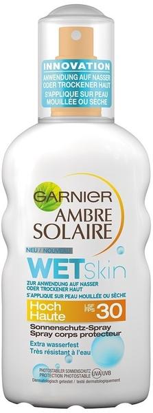 Garnier Ambre Solaire Wet Skin Spray LSF 30 200 ml