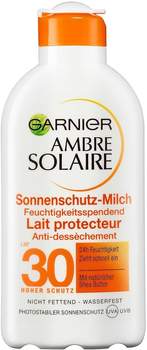Garnier Ambre Solaire Delial Sonnenmilch Ultra Feuchtigkeit LSF 30 (200 ml)