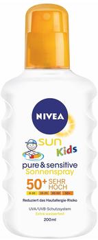 Nivea Sun Kids Pure & Sensitive Sonnenspray LSF 50+ (200 ml)