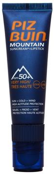 Piz Buin Mountain Sonnencreme 50+ (20 ml) + Lippenpflege (2,3 ml)