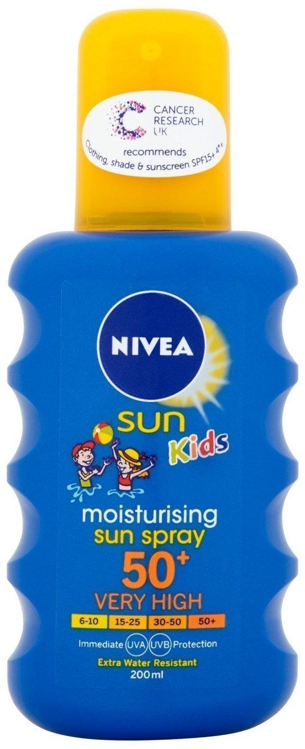 Nivea Sun Spray für Kinder LSF 50+ (200 ml) Test TOP Angebote ab 15,99 €  (September 2023)