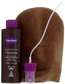 Fake Bake Flawless Self Tan Liquid mit Handschuh (170 ml)